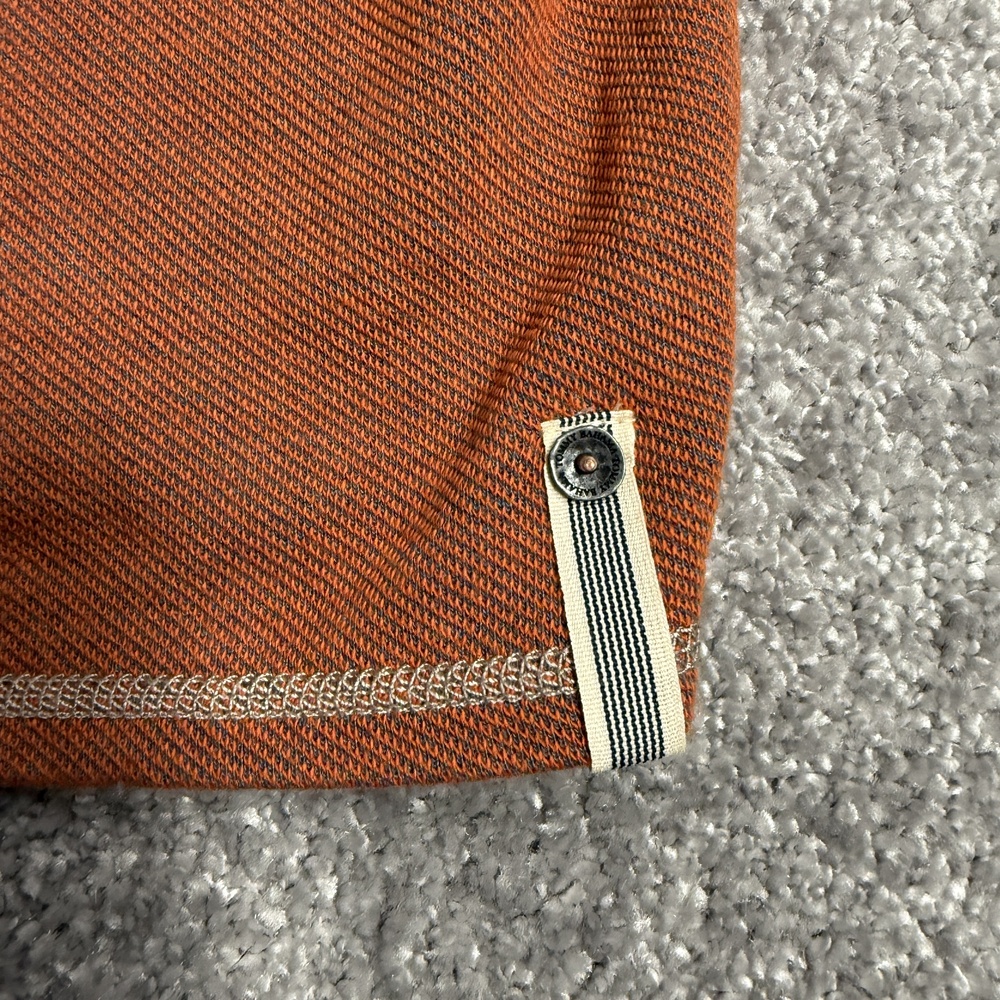 Tommy Bahama Sweatshirt Mens XL Brown Reversible Raglan Crewneck Knit Pullover - Picture 3 of 14